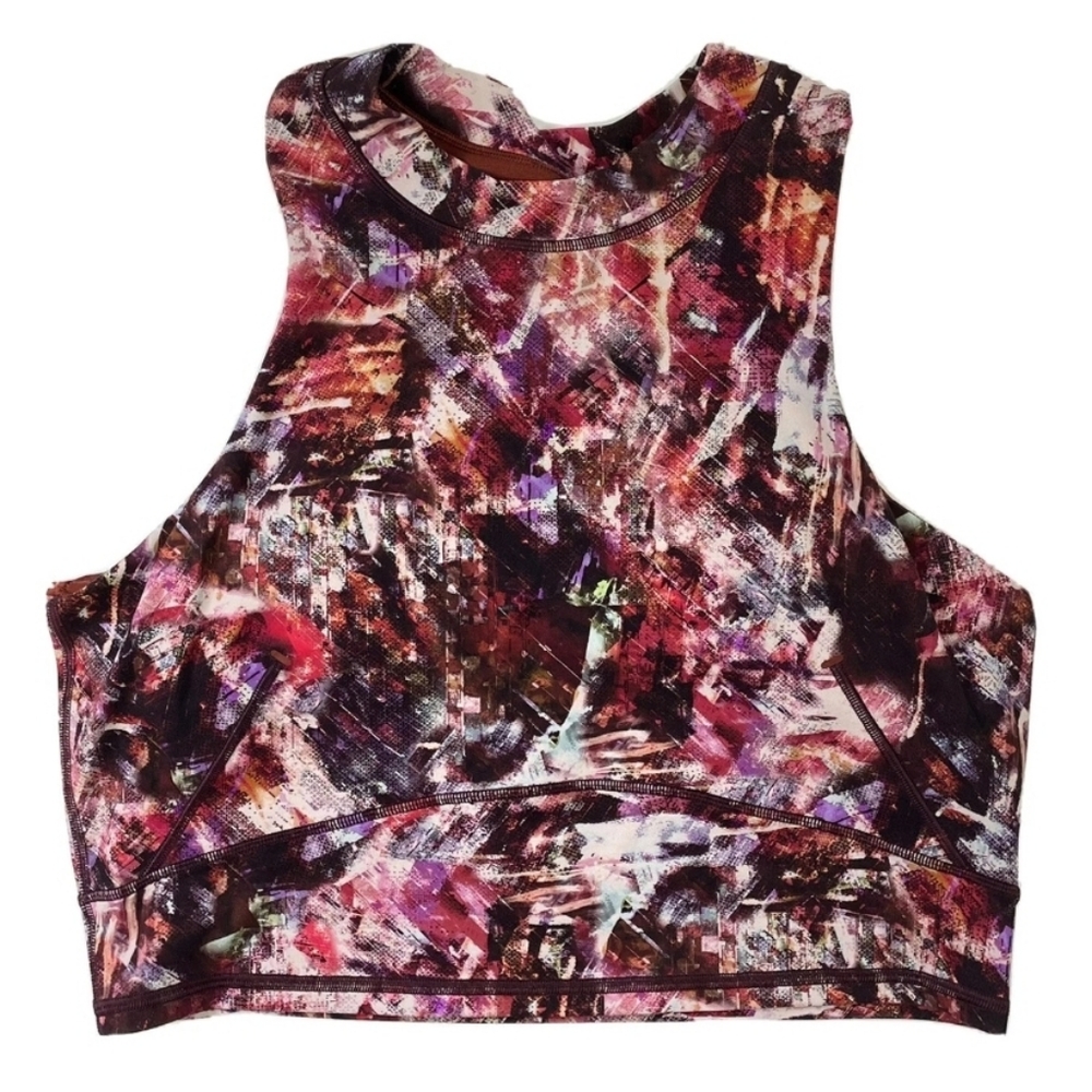Lululemon Everlux and Mesh Cropped Top